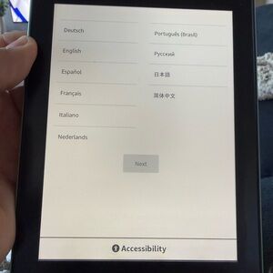 Sleek Kindle Paperwhite 10th Generation